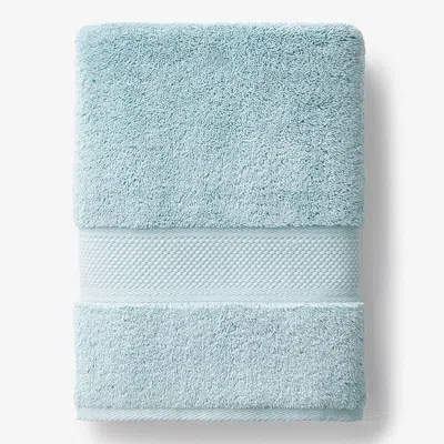 The Company Store Sterling Supima® Cotton Bath Sheet In Teal/turquoise Blue