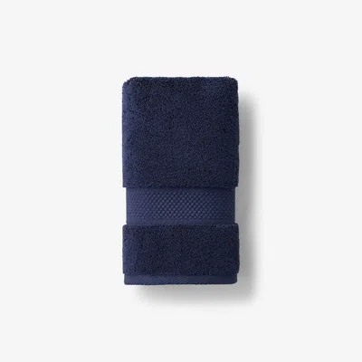 The Company Store Sterling Supima® Cotton Hand Towel In Blue