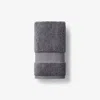 The Company Store Sterling Supima® Cotton Hand Towel In Dark Gray
