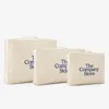 The Company Store Storage Bag In Beige/ivory