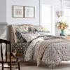 The Company Store Strawberry Fields Classic Cool Cotton Percale Duvet Cover In White