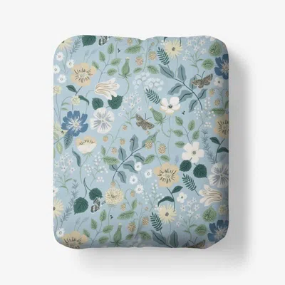The Company Store Strawberry Fields Classic Cool Cotton Percale Fitted Bed Sheet
