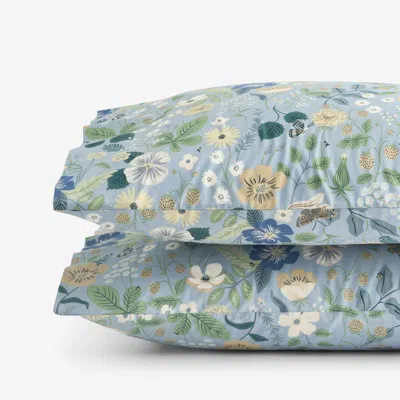 The Company Store Strawberry Fields Classic Cool Cotton Percale Pillowcase Set