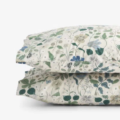 The Company Store Strawberry Fields Classic Cool Cotton Percale Pillowcase Set In Multi