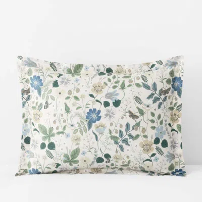 The Company Store Strawberry Fields Classic Cool Cotton Percale Sham In Multi