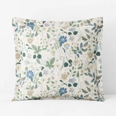 The Company Store Strawberry Fields Classic Cool Cotton Percale Sham In Multi