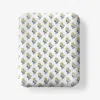 The Company Store Suhana Garment Washed Cotton Percale Fitted Bed Sheet In Multi