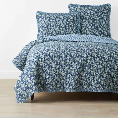 The Company Store Suhana Reversible Ruffle Quilt In Multi
