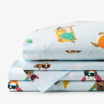 The Company Store Summer Prints Classic Cool Cotton Percale Bed Sheet Set