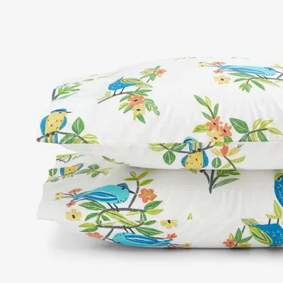 The Company Store Summer Prints Classic Cool Cotton Percale Pillowcase Set In Multi
