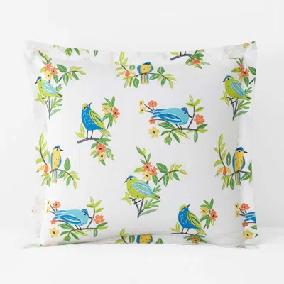 The Company Store Summer Prints Classic Cool Cotton Percale Sham In Multi