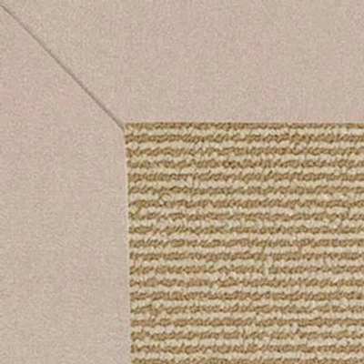 The Company Store Sunbrella Narrow Stripe Bordered Indoor/outdoor Rug In Neutral