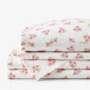 The Company Store Sunshine & Blooms Classic Cool Cotton Percale Bed Sheet Set