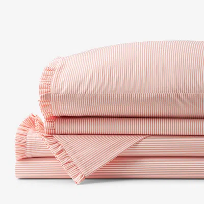 The Company Store Sunshine & Blooms Classic Cool Cotton Percale Bed Sheet Set