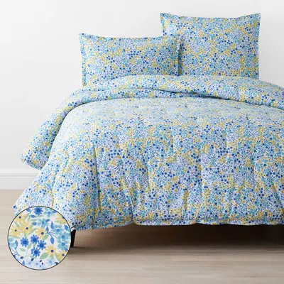The Company Store Sunshine & Blooms Classic Cool Cotton Percale Comforter