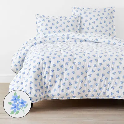 The Company Store Sunshine & Blooms Classic Cool Cotton Percale Comforter