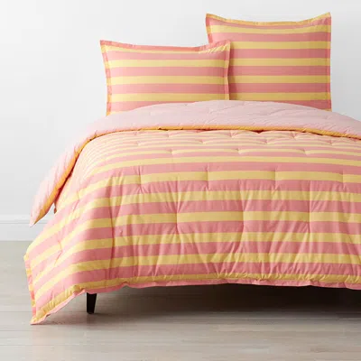 The Company Store Sunshine & Blooms Classic Cool Cotton Percale Comforter