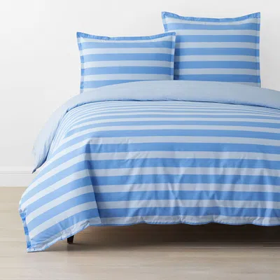 The Company Store Sunshine & Blooms Classic Cool Cotton Percale Duvet Cover