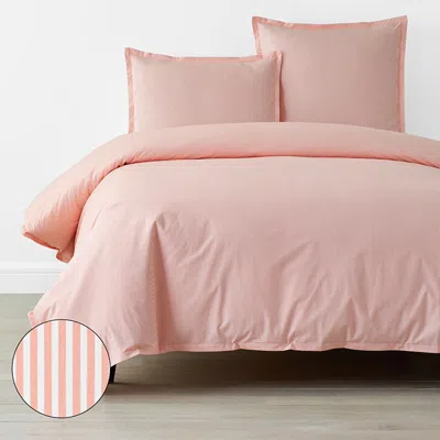 The Company Store Sunshine & Blooms Classic Cool Cotton Percale Duvet Cover