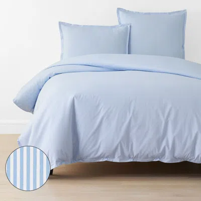 The Company Store Sunshine & Blooms Classic Cool Cotton Percale Duvet Cover