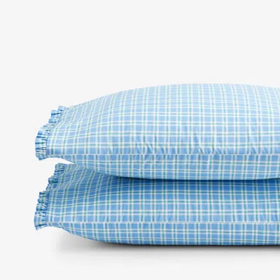 The Company Store Sunshine & Blooms Classic Cool Cotton Percale Pillowcase Set