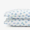 The Company Store Sunshine & Blooms Classic Cool Cotton Percale Pillowcase Set