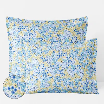 The Company Store Sunshine & Blooms Classic Cool Cotton Percale Sham