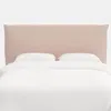 The Company Store Sutton Velvet Headboard In Pink
