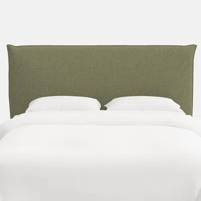 The Company Store Sutton Zuma Headboard In Green