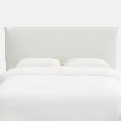 The Company Store Sutton Zuma Headboard In White