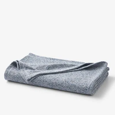 The Company Store Sweatshirt Blanket In Blue