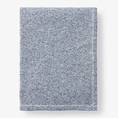 The Company Store Sweatshirt Blanket In Blue