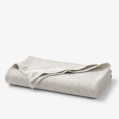 The Company Store Sweatshirt Blanket In Brown