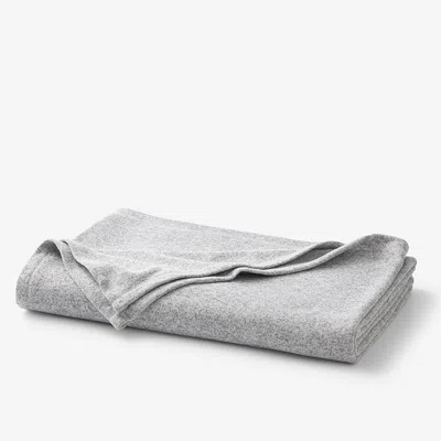 The Company Store Sweatshirt Blanket In Gray