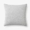 The Company Store Sweatshirt Pillow Cover In Gray