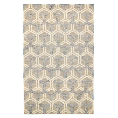 The Company Store Tala Handwoven Jute Rug In Blue