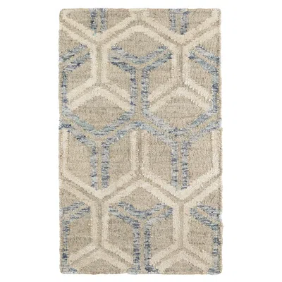 The Company Store Tala Handwoven Jute Rug In Blue