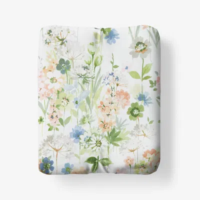 The Company Store Tania Floral Premium Smooth Wrinkle-free Sateen Fitted Bed Sheet