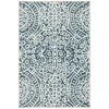 The Company Store Temple Washable Rug In Blue
