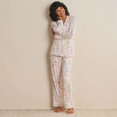 The Company Store Tencel™ Modal Jersey Knit Women's Button-down Pajama Set