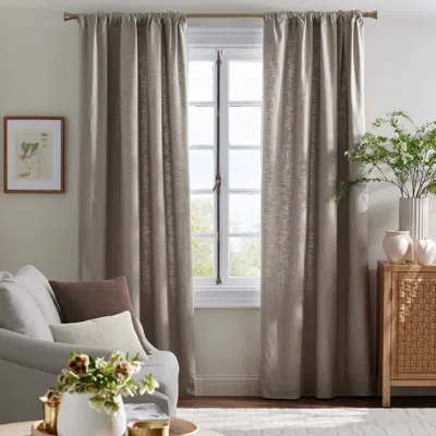 The Company Store Texture Blackout Window Curtain