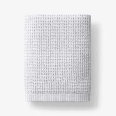 The Company Store Textured Dot Bath Towel In Gray