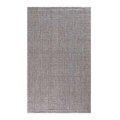 The Company Store Textured Jute Rug In Gray