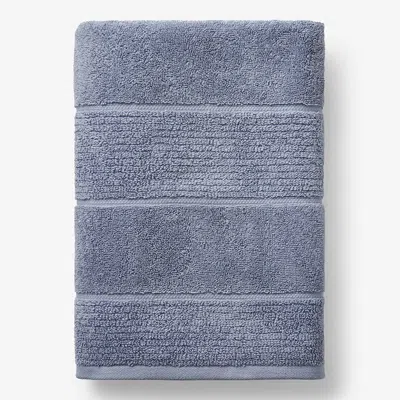 The Company Store Textured Stripe Bath Sheet