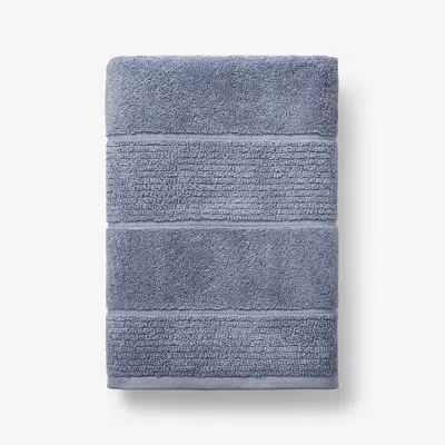 The Company Store Textured Stripe Bath Towel