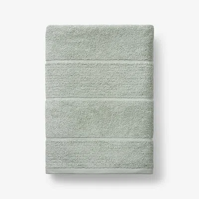 The Company Store Textured Stripe Bath Towel