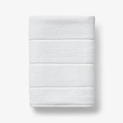 The Company Store Textured Stripe Bath Towel