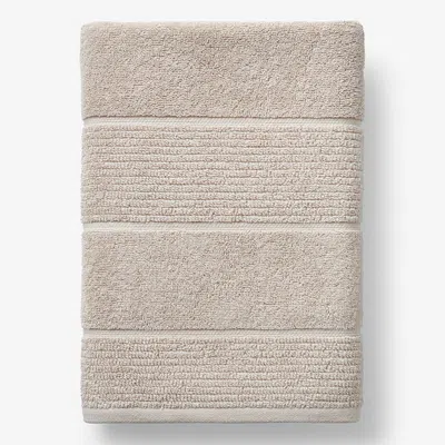 The Company Store Textured Stripe Bath Towel