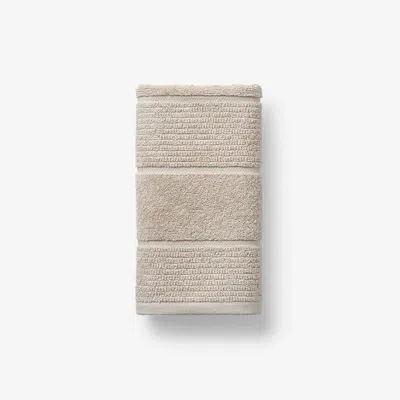 The Company Store Textured Stripe Hand Towel