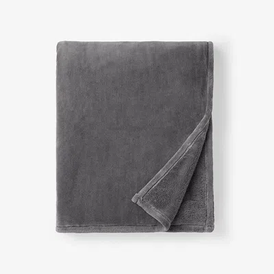 The Company Store Throw Blanket In Gray